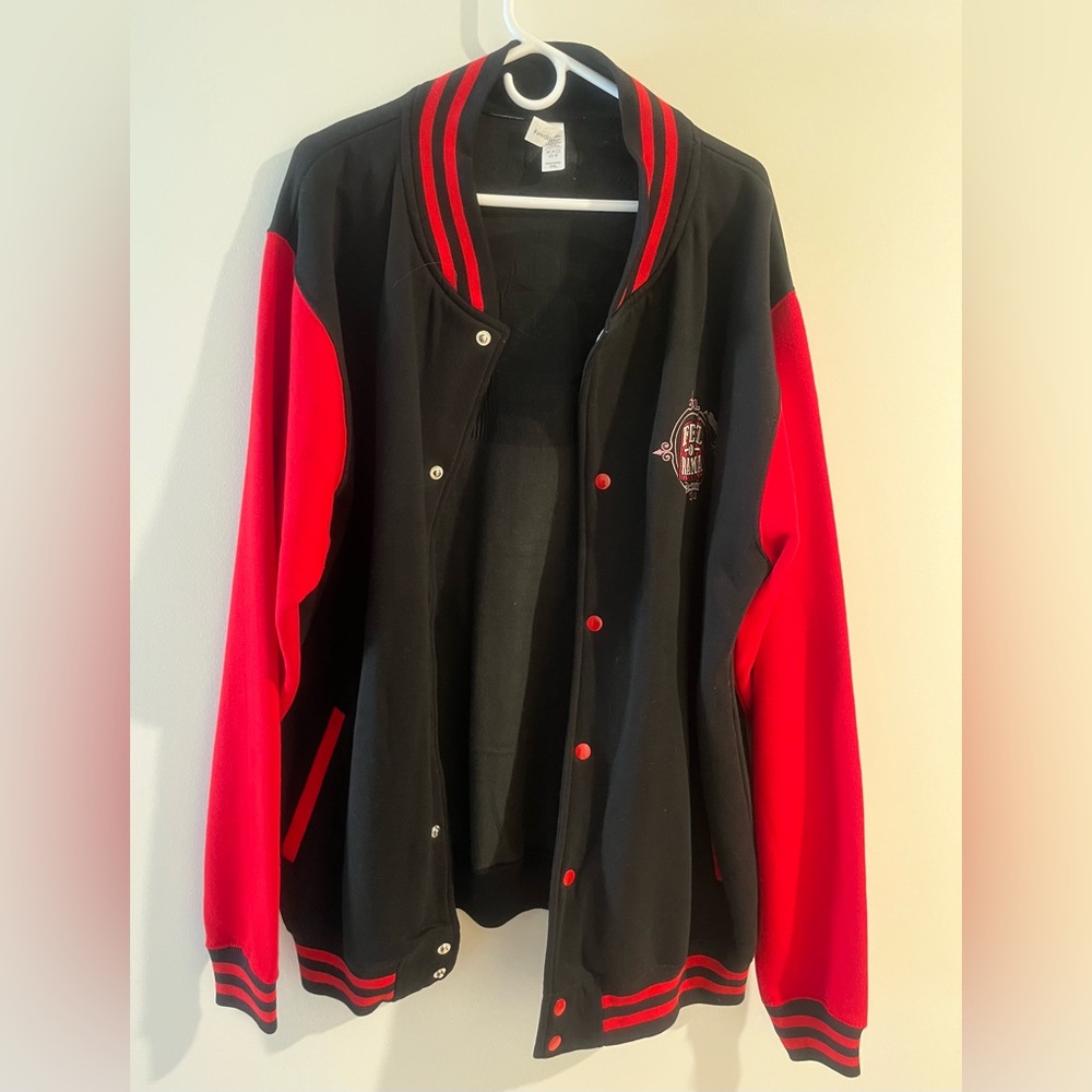 Black and Red Fez-O-Rama men’s 3xL jacket